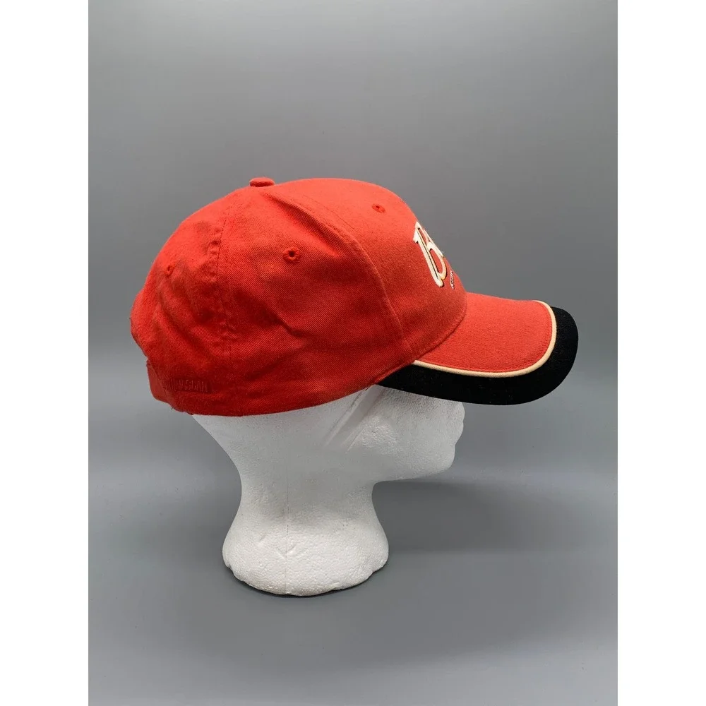 Vintage Budweiser Dale Earnhardt Jr 8 NASCAR Racing Hat Red Adjustable Cap Mens